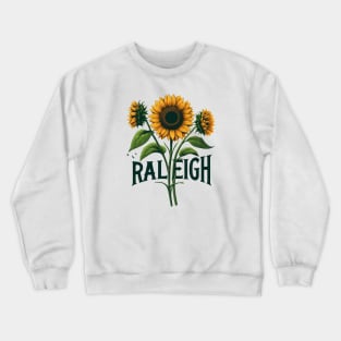 Raleigh Sunflower Crewneck Sweatshirt